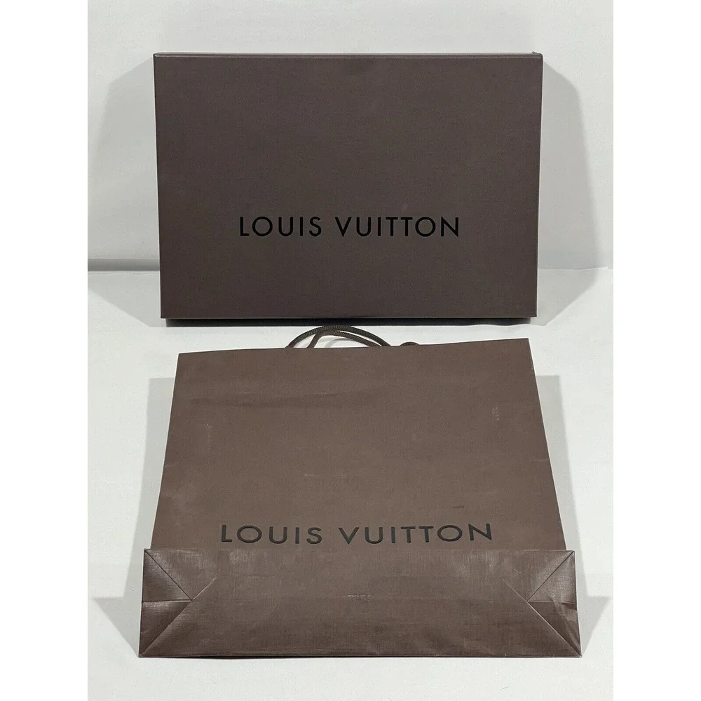 Louis Vuitton Gift Box Shopping Bag Dust Bag Authentic Luxury Collector Set